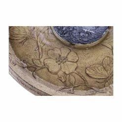 84cm Butterfly Brook Solar Bird Bath Water Feature with Lights by Solaray™ -Water Features Store DF0698 add image 3 659a