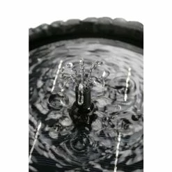 H84cm Windsor 2-Tier Solar Bird Bath Water Feature with Lights and Automatic Activation by Solaray -Water Features Store DF0701 add image 1 c889