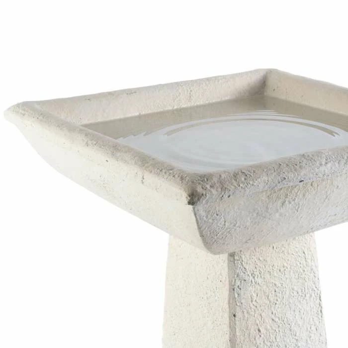 H52cm Selbourne Cast Stone Bird Bath by Ambienté 6 H52cm Selbourne Cast Stone Bird Bath by Ambienté - Image 4