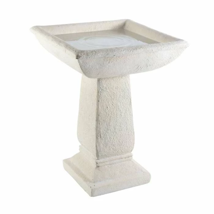 H52cm Selbourne Cast Stone Bird Bath by Ambienté 4 H52cm Selbourne Cast Stone Bird Bath by Ambienté - Image 2