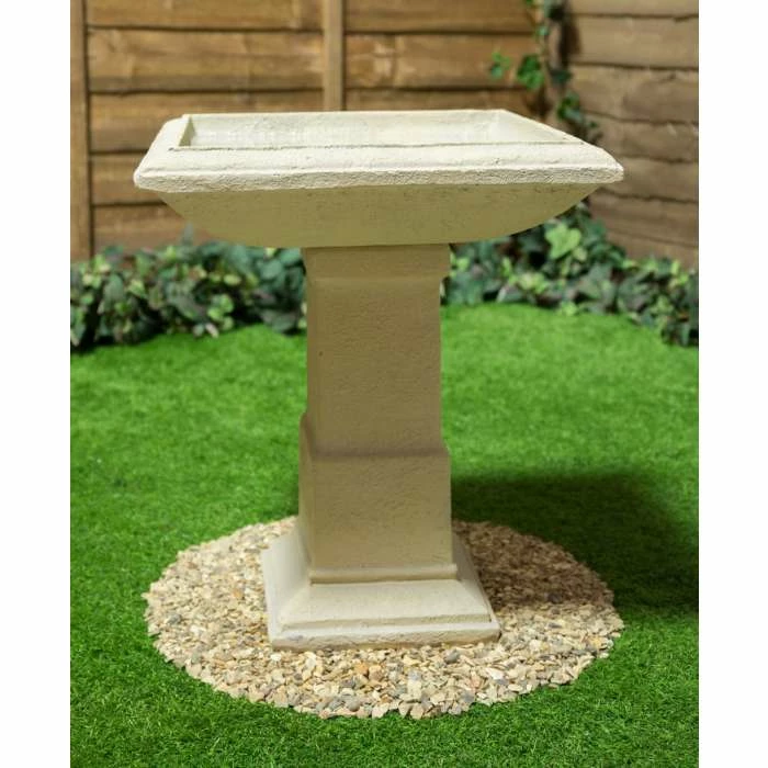 H51cm Hatfield Cast Stone Bird Bath by Ambienté 9 H51cm Hatfield Cast Stone Bird Bath by Ambienté - Image 7