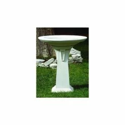 87cm Art Deco Bird Bath - Portland {colour-portland.jpg}