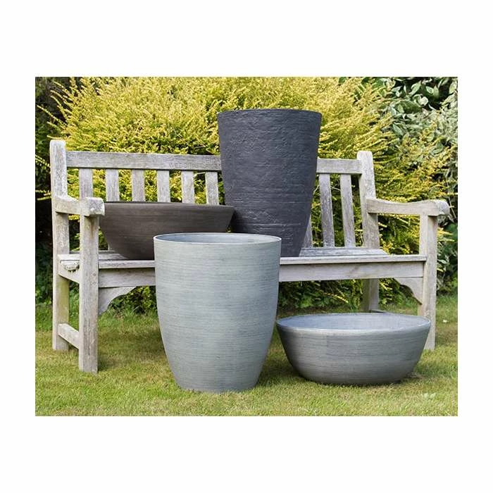 55cm Cortina Stone Bowl Planter - By Primrose™ 4 55cm Cortina Stone Bowl Planter - By Primrose™ - Image 3