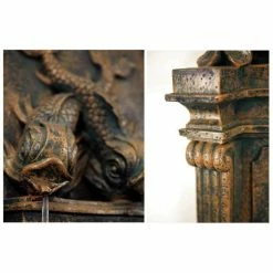 H86cm Verdi Aged Verdigris Wall Fountain by Ambienté -Water Features Store WF0019B add image 1 7817