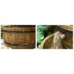 H92cm London 3-Tier Barrel & Pump Water Feature with Lights by Ambienté 13 H92cm London 3-Tier Barrel & Pump Water Feature with Lights by Ambienté -Water Features Store WF0908 add image 3 fcd9