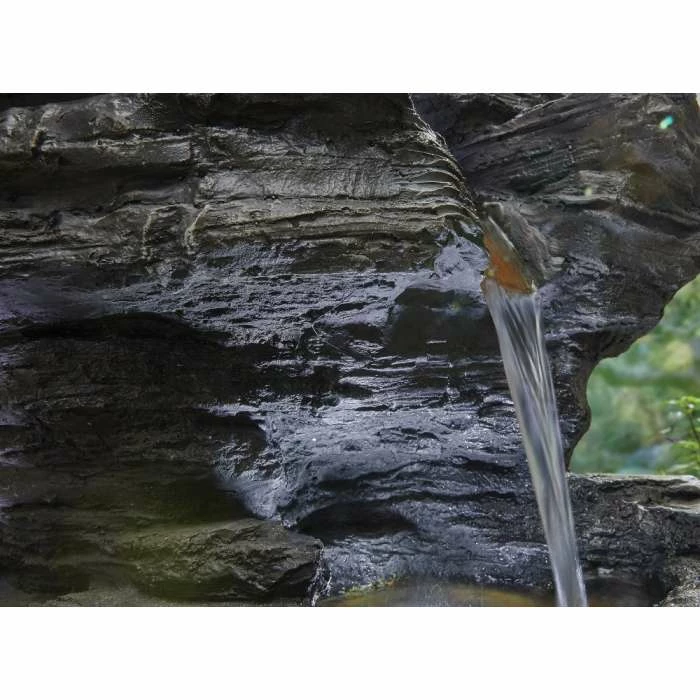 H100cm Hinoki Springs Cascading Water Feature with Lights 4 H100cm Hinoki Springs Cascading Water Feature with Lights - Image 2