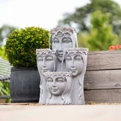 81cm Hebe Tiered Cascading Water Feature By Ambienté -Water Features Store WF10432 5 ffb4