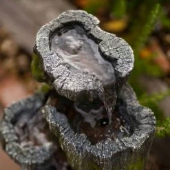 56cm 5 Tier Tree Trunk Falls Cascading Water Feature By Ambienté 14 56cm 5 Tier Tree Trunk Falls Cascading Water Feature By Ambienté -Water Features Store WF10438 6 d431