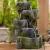 56cm 5 Tier Tree Trunk Falls Cascading Water Feature By Ambienté 1 56cm 5 Tier Tree Trunk Falls Cascading Water Feature By Ambienté -Water Features Store WF10438 Main2 2a0c