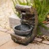 53cm Wooden Wall Pouring Bowl Cascading Water Feature By Ambienté 2 53cm Wooden Wall Pouring Bowl Cascading Water Feature By Ambienté -Water Features Store WF10439 Main2 b20d