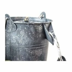 H70cm Borelli 3-Tier Bucket Cascading Zinc Water Feature Planter with Lights - Ambienté -Water Features Store WF20015 add image 8 2e1a