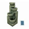 H54cm Overflowing Bowl 4 Tier Solar Powered Water Feature -Water Features Store WF2973 main image 665f