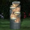 51cm Zen Cascading Bowls Water Feature 1 51cm Zen Cascading Bowls Water Feature -Water Features Store WF30798 main image 2bf6