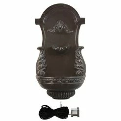 H83cm Angel Wings Wall Fountain by Ambienté 12 H83cm Angel Wings Wall Fountain by Ambienté -Water Features Store WF3203 add image 3 be62