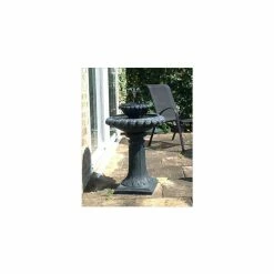 H79cm Victoriana Solar Bird Bath Water Feature with Lights by Solaray -Water Features Store WF3501A add image 6 d20c