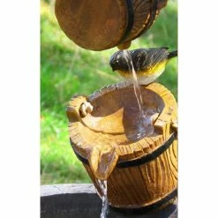 H74cm Solar Wishing Well Water Feature by Solaray -Water Features Store WF3616 add image 3 52ab