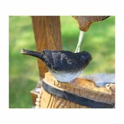 H74cm Solar Wishing Well Water Feature by Solaray -Water Features Store WF3616 add image 5 74c6