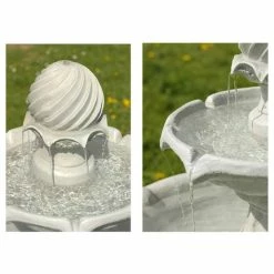 H92cm Imperial Solar Tiered Water Fountain by Solaray -Water Features Store WF3620 add image 2 668f