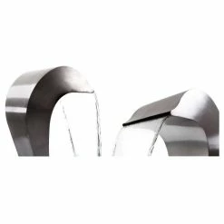 Dolphin Falls Free Standing Stainless Steel Water Feature Without Reservoir by Ambienté™ -Water Features Store WF3621NR add image 2 d015