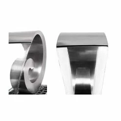 H66cm Ammonite Cascading Stainless Steel Water Feature | Indoor/Outdoor Use by Ambienté -Water Features Store WF3622SSR add image 1 faff