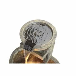 H62cm Kendal 3-Tier Cascading Water Feature with Lights | Indoor/Outdoor Use by Ambienté 12 H62cm Kendal 3-Tier Cascading Water Feature with Lights | Indoor/Outdoor Use by Ambienté -Water Features Store WF3698 add image 2 046b