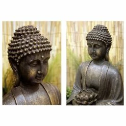 H57cm Blossoming Buddha Water Feature with Lights | Indoor/Outdoor Use by Ambienté 9 H57cm Blossoming Buddha Water Feature with Lights | Indoor/Outdoor Use by Ambienté -Water Features Store WF3922 add image 1 2233