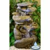 H100cm Thornton Hops 3-Tier Water Feature with Lights by Ambienté -Water Features Store WF3925 main image 27d0