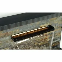 H68cm Sorrento Trough Zinc & Stone Water Feature with Lights | Indoor/Outdoor Use by Ambienté 12 H68cm Sorrento Trough Zinc & Stone Water Feature with Lights | Indoor/Outdoor Use by Ambienté -Water Features Store WF4208 add image 1 5886