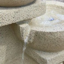 H72cm Kendal 4-Tier Cascading Solar Water Feature with Lights by Solaray 18 H72cm Kendal 4-Tier Cascading Solar Water Feature with Lights by Solaray -Water Features Store WF4223 add image 7 5808