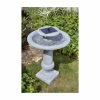 H70cm Chatsworth Solar Powered Fountain Bird Bath -Water Features Store WF4240 main image 54b1