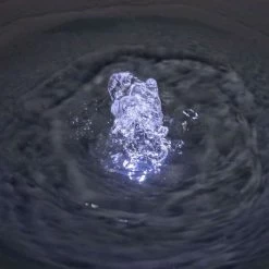 H85cm Siena Column Rippling Effect Water Feature with Lights - By Ambienté -Water Features Store WF4251 add image 4 cf4b