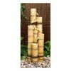 H88cm Ginko 5-Tier Bamboo Water Feature by Ambienté -Water Features Store WF5169 main image 5c26