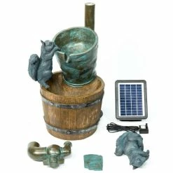 H72cm Buckets and Tap Solar Water Feature by Solaray -Water Features Store WF5662 add image 5 94b1