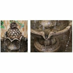 H93cm Jata 2-Tier Water Fountain -Water Features Store WF6005 add image 3 966b