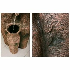 H84cm Sama Cascading Jars Water Feature | Indoor/Outdoor Use by Ambienté -Water Features Store WF6007 add image 2 5213