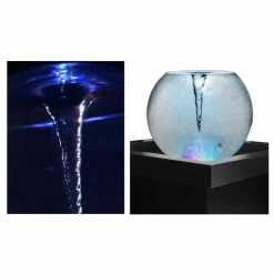 H52cm Vortex Whirlpool Orb Water Feature with Colour Lights | Indoor/Outdoor Use by Ambienté -Water Features Store WF6036 add image 2 e78f