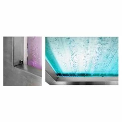 H55cm Bubble Hanging Landscape Water Wall with Colour-Changing LEDs | Indoor Use by Ambienté -Water Features Store WF7008 add image 3 f4b5