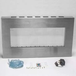 H55cm Bubble Hanging Landscape Water Wall with Colour-Changing LEDs | Indoor Use by Ambienté -Water Features Store WF7008 add image 4 8cbc