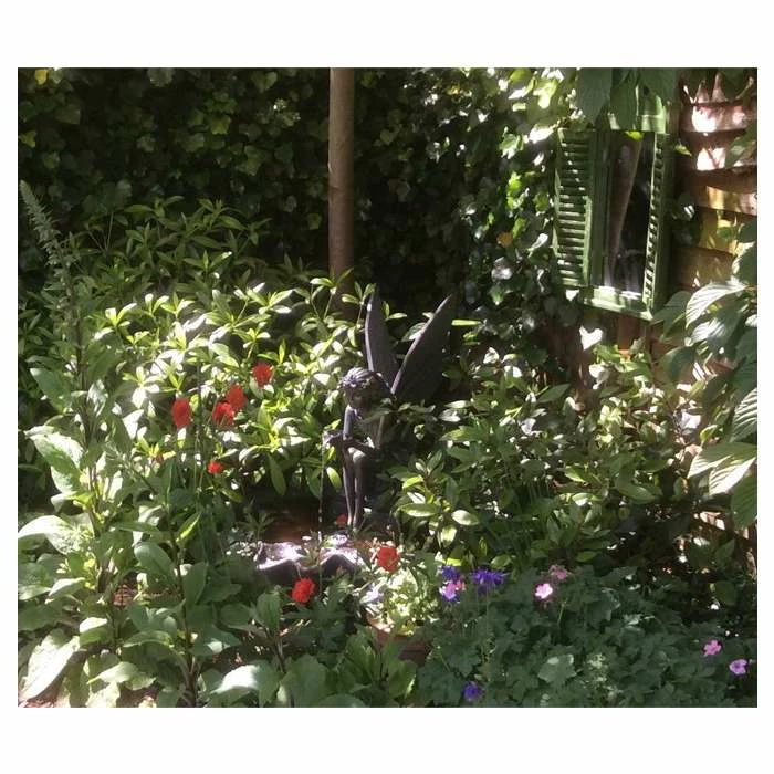 H78cm Fairy on a Clam Shell Solar Water Feature by Solaray 7 H78cm Fairy on a Clam Shell Solar Water Feature by Solaray - Image 5