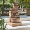 H86cm Kendal 4-Tier Cascade Water Feature with Lights by Ambienté -Water Features Store WF7147 main image 7575