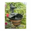 H54cm Tap and Half Barrel Solar Water Feature by Solaray -Water Features Store WF8438A main image 5c1e