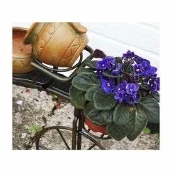 H57cm Bicycle 4-Tier Cascading Solar Water Feature with Planter Basket by Solaray -Water Features Store WF8441 add image 3 6a5b