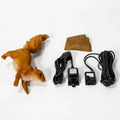 H86cm Squirrel Tree Falls Water Feature with Lights by Ambienté -Water Features Store WF8466 add image 4 0a47