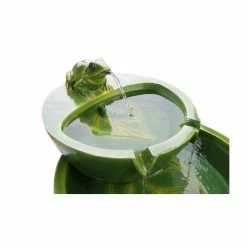 H64cm Frog Cascading Solar Water Feature by Solaray -Water Features Store WF8572 add image 8 aab1