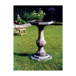 Pedestal Birdbath Plain