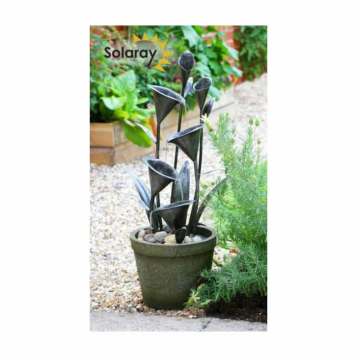 H66cm Howden Solar Cascading Water Feature by Solaray 3 H66cm Howden Solar Cascading Water Feature by Solaray