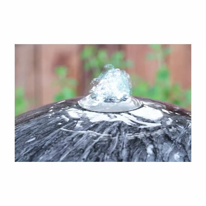 H50cm Echo Falls Marble Touch Stainless Steel Sphere | Indoor/Outdoor Use by Ambienté 8 H50cm Echo Falls Marble Touch Stainless Steel Sphere | Indoor/Outdoor Use by Ambienté - Image 6