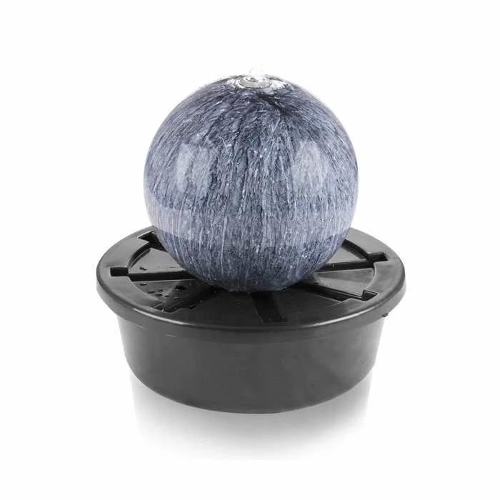 H50cm Echo Falls Marble Touch Stainless Steel Sphere | Indoor/Outdoor Use by Ambienté 9 H50cm Echo Falls Marble Touch Stainless Steel Sphere | Indoor/Outdoor Use by Ambienté - Image 7