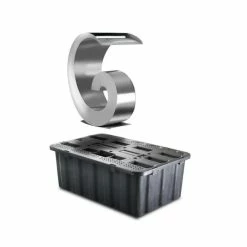 H65cm Atlantis Stainless Steel Water Feature with Lights by Ambienté -Water Features Store WF9375LPRG add image 3 4a0a