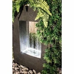 H77cm Milano Rain Water Feature Planter with Lights by Ambienté 13 H77cm Milano Rain Water Feature Planter with Lights by Ambienté -Water Features Store WF9639 add image 2 b8db